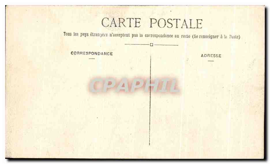 CPA Paris Panorama Pris de Notre Dame — Rückseite