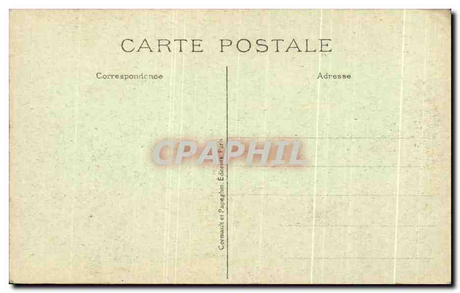 CPA Paris Le Boulevard des Capucines et le Grand Hotel — Verso