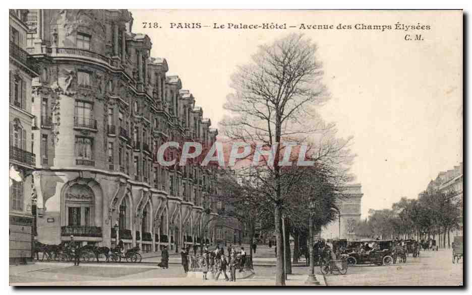 CPA Paris Le Palace Hotel Avenue des Champs Elysees