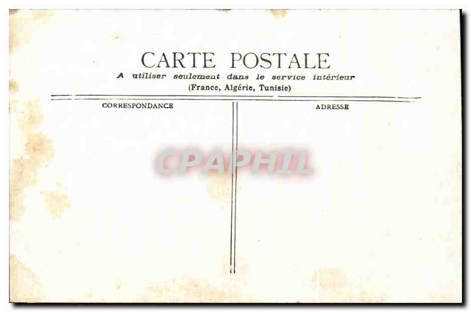 CPA Paris Le Trocadero Vu Du Pont D'Iena — Verso