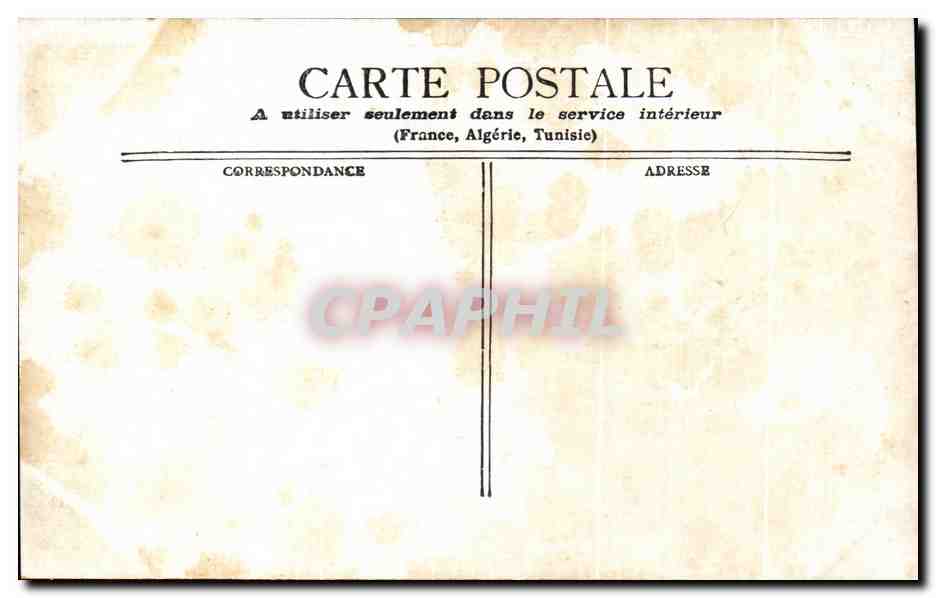 CPA Paris Le Pont D'Arcole et l'Hotel De Ville peniche — Rückseite
