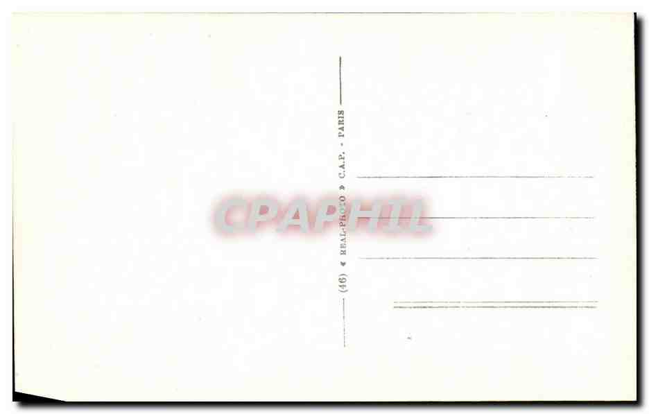 Pau. Schloss — Der Raum genannt die Staaten (Esszimmer) — C.A.P. (46) — Rückseite