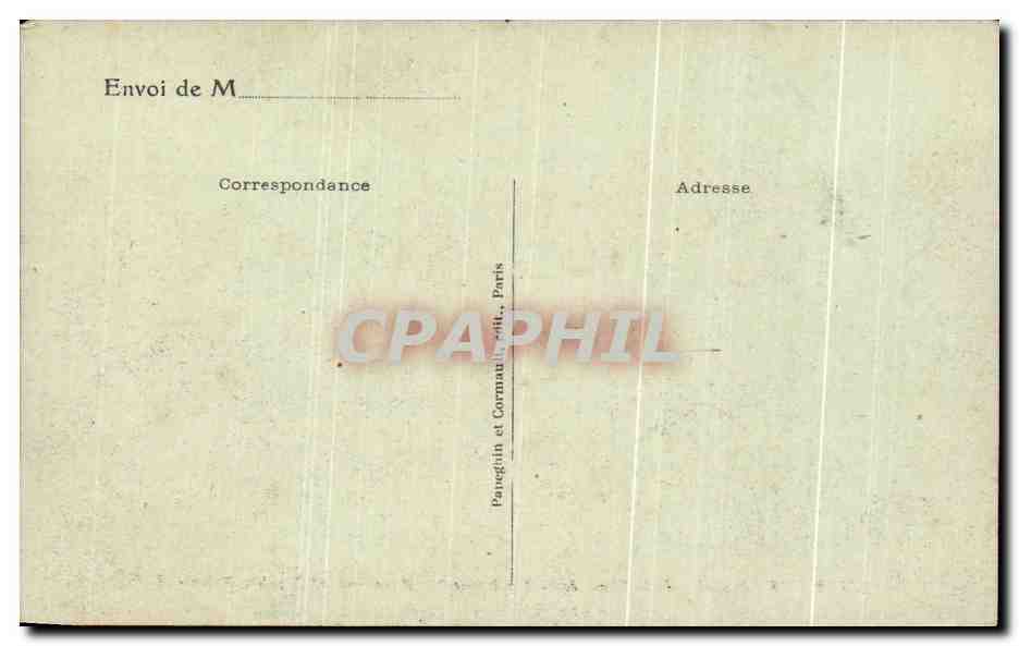 CPA Paris Ensemble de la Republique — Rückseite