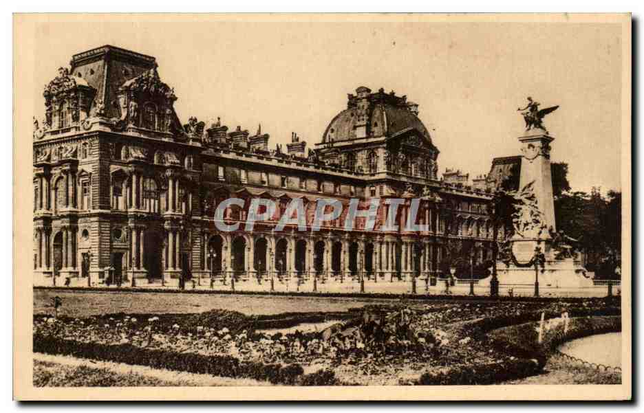 CPA Paris En Flanant Jardin des Tuileries Pavillon de Rohan Louvre