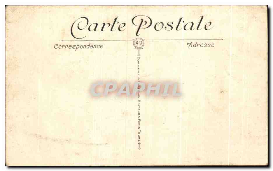 CPA PAris Panorama sur les Avenues du Bois de Boulogne et de la Grande Armee — Rückseite