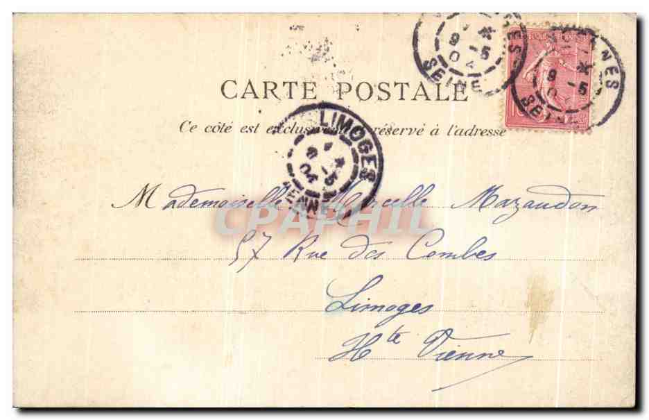 CPA Paris Bois de Boulogne Le Lac Femmes et enfant — Rückseite