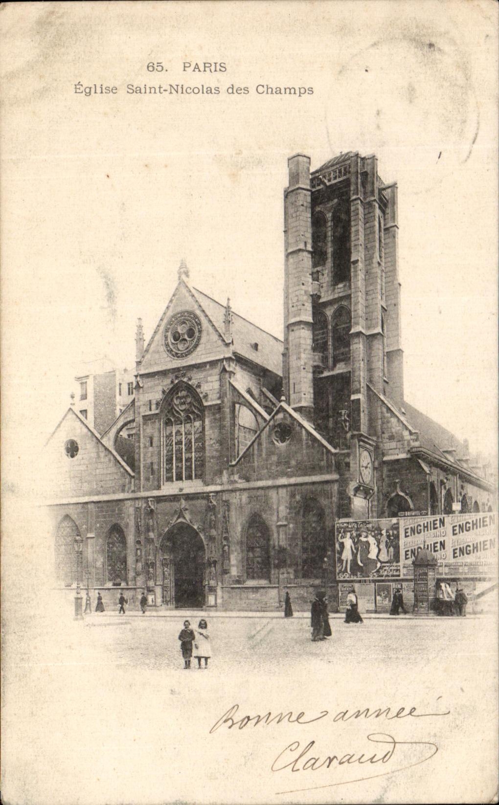 CPA Paris Eglise Saint Nicolas des Champs