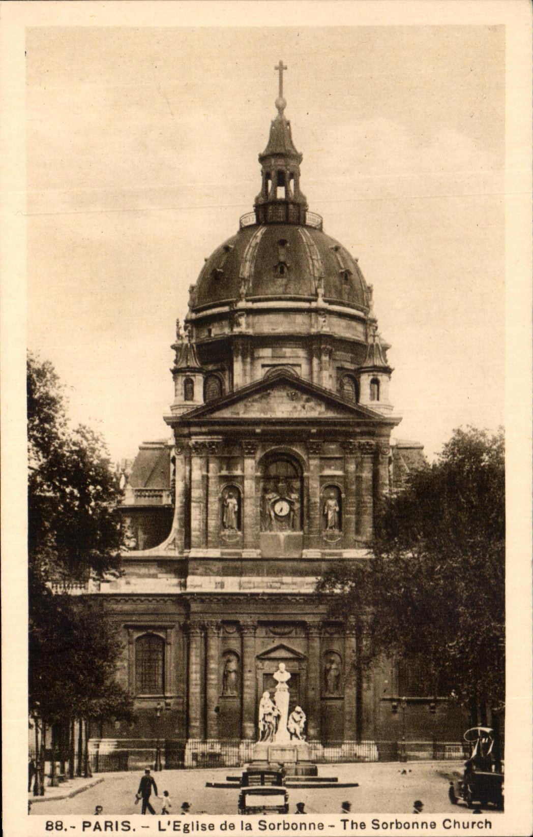 CPA Paris L'Eglise de la Sorbonne Universite