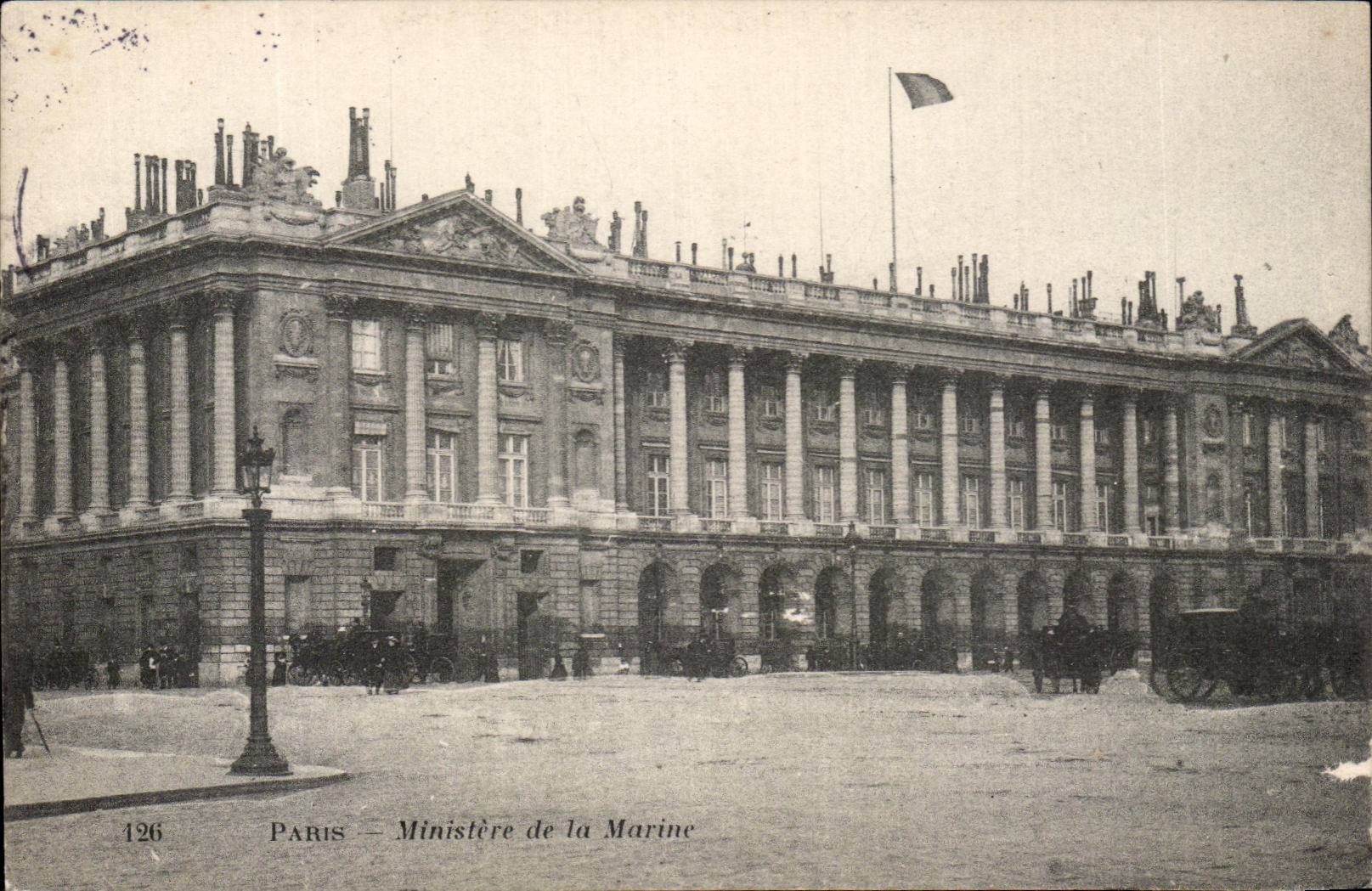 CPA Paris Ministere de la Marine