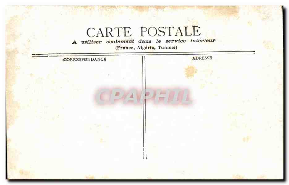 CPA Paris Theatre Du Vaudeville et boulevard des Italiens — Rückseite