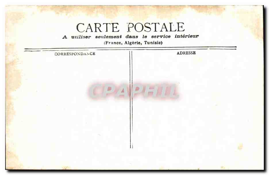 CPA Paris Boul Sebastopol Place Du Chatelet — Verso