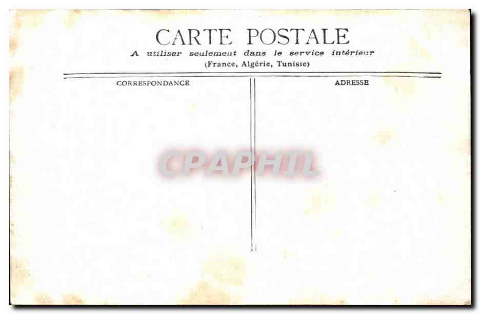 CPA Paris Les Tuileries La Terrasse De L'Orangerie — Rückseite