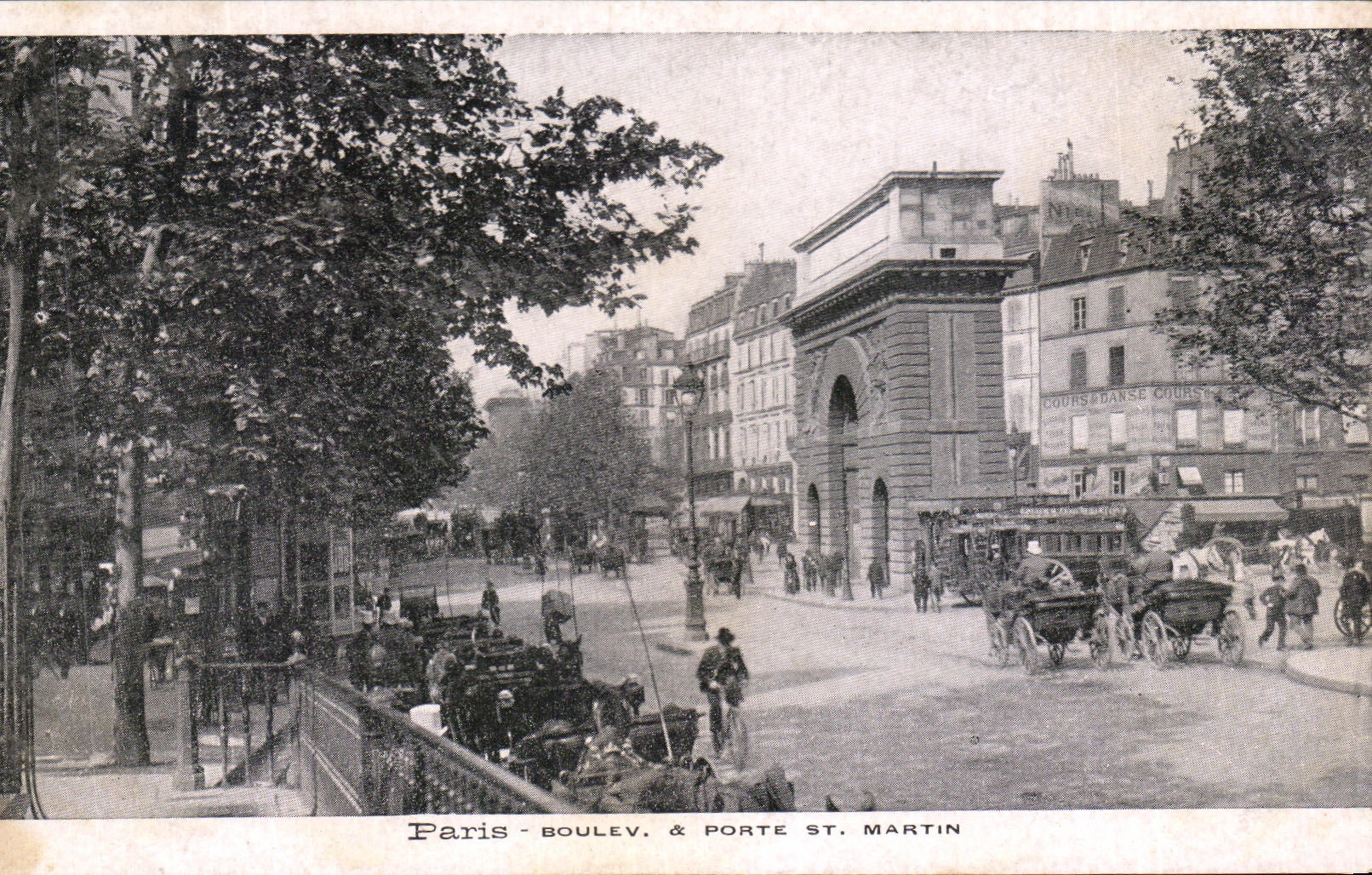 CPA Paris Boulevard Porte St Martin