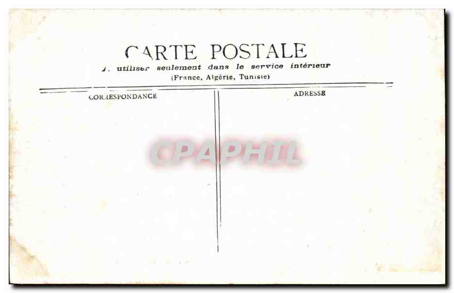CPA Paris Boulevard Porte St Denis — Rückseite
