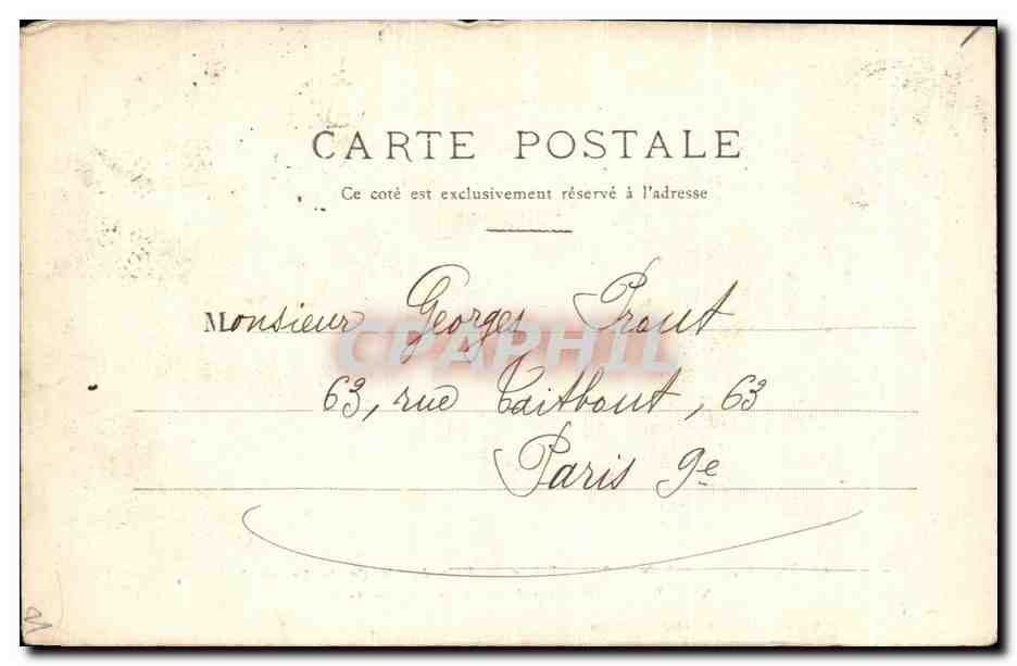 Villette, en aval de Sedan — Débris du Pont du Chemin de fer sur la Meuse, que les Prussiens firent sauter le 1er septembre 1870 — S.P., édit., L. Dufour à Reims (Marne) — Reverso