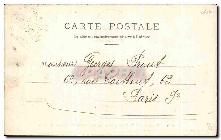 Bazailles — Ruines du château où Turenne fut élevé — S.-P., édit., L. Dufour à Reims (Marne) — Reverso