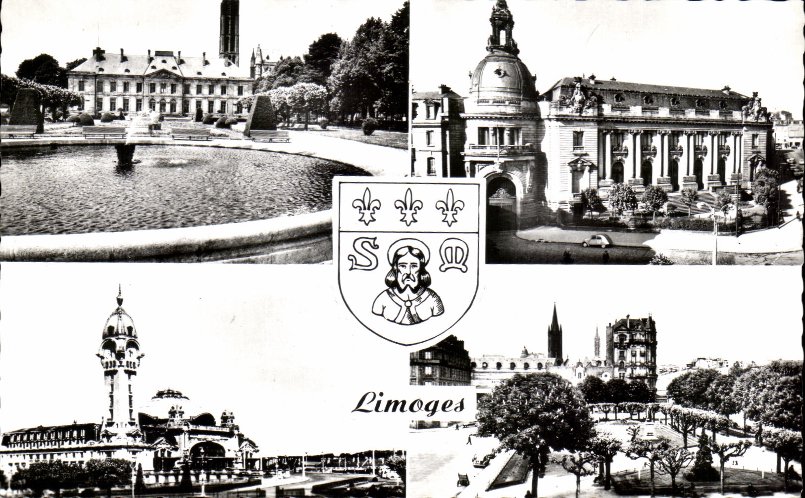 Limoges — vue panoramique — Réal-Photo, Paris