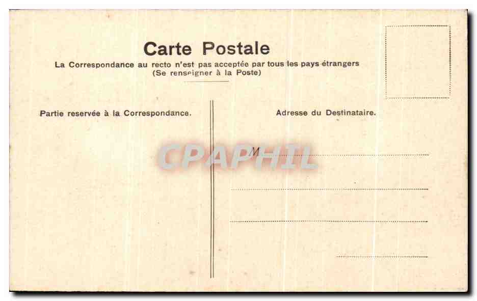 CPA Paris Pont Alexandre III et le Petit Palais peniche — Rückseite