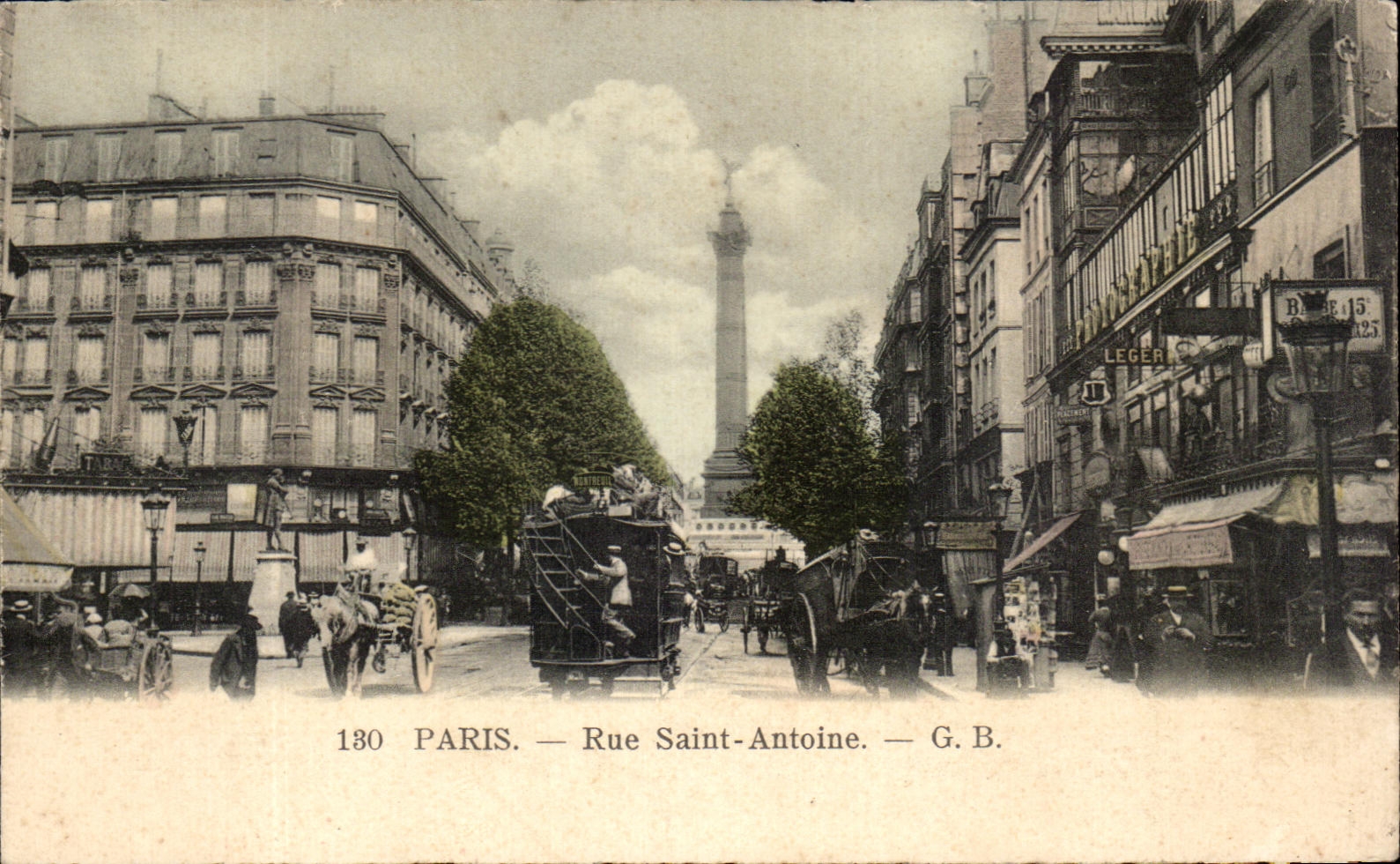 CPA Paris Rue Saint Antoine