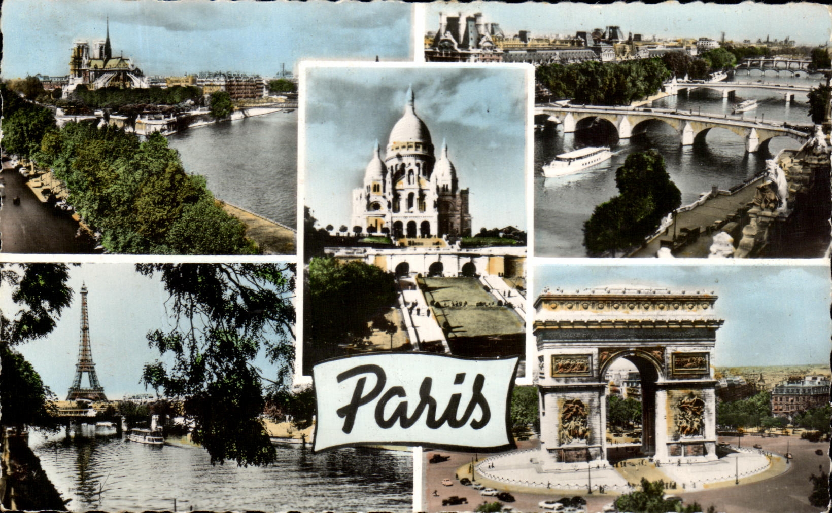 Paris — vue panoramique — Édition du Globe, n° 213