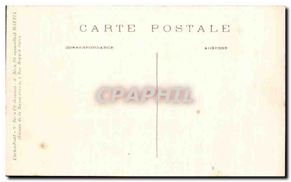 CPA Ceux De L'Arriere Accaparement et Requisition Enfants Militaria — Verso