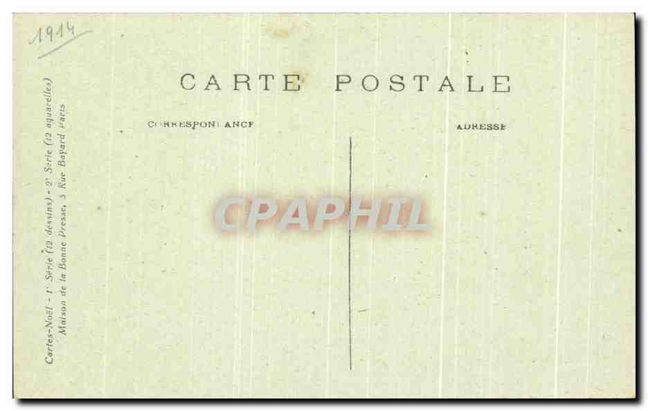 Deux enfants priant — Série 1 — Visé Paris 108 — Reverso
