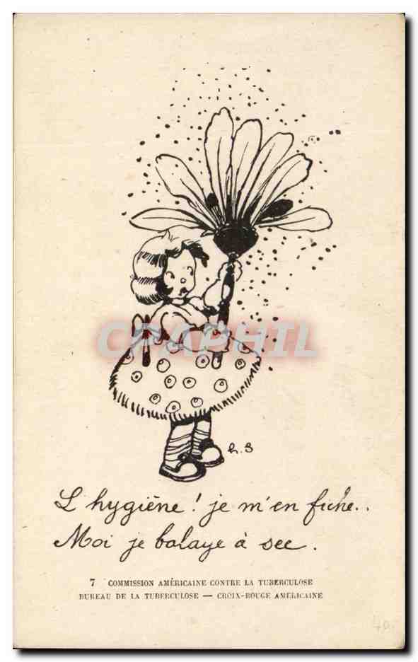 CPA Commission Americaine Contre La Tuberculose enfant