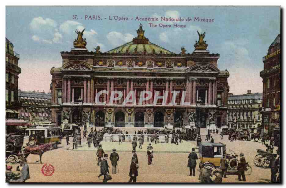 CPA Paris L'Opera Academie Nationale De Musique The Opera HGouse
