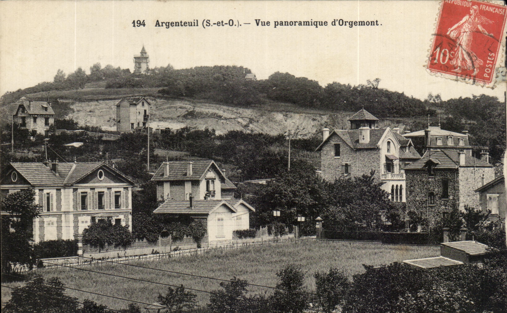 CPA Argenteuil Vue Panoramique d'Orgemont