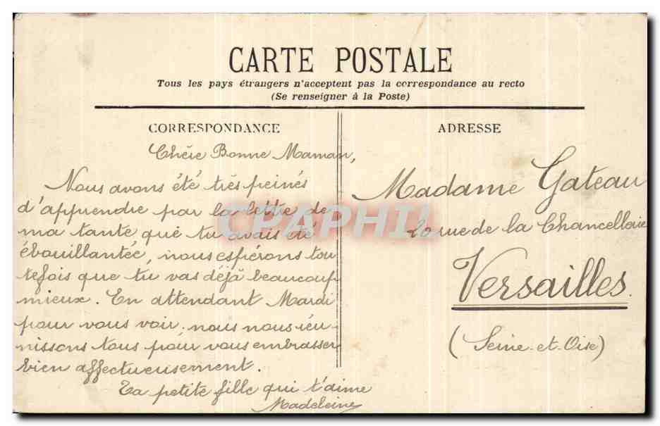 CPA Argenteuil Vue Panoramique d'Orgemont — Rückseite