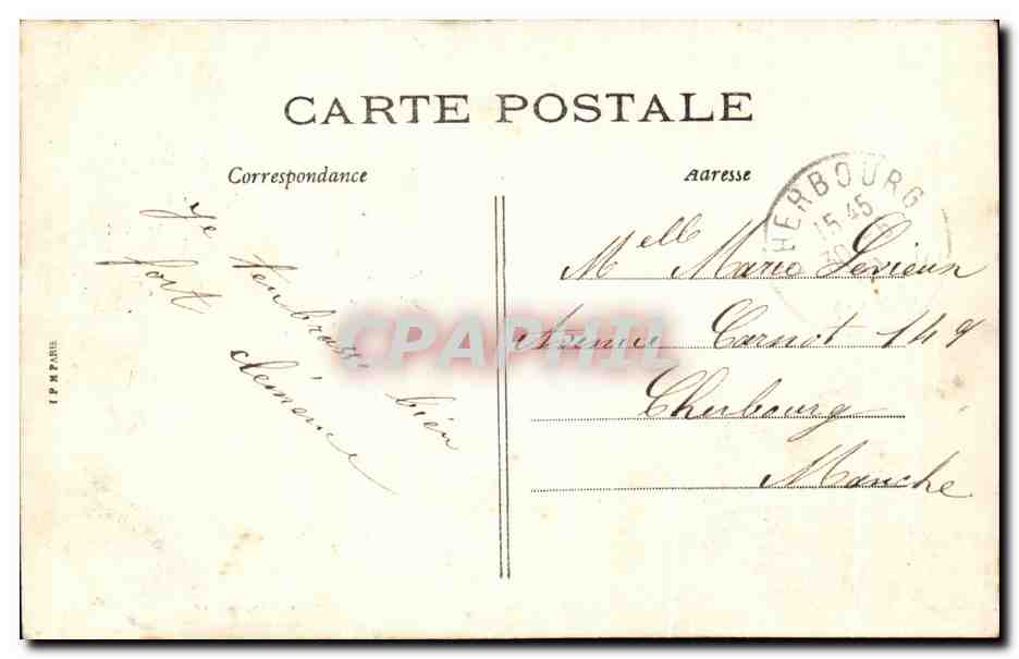 CPA Montmorency Freres Et Soeurs Anes — Verso
