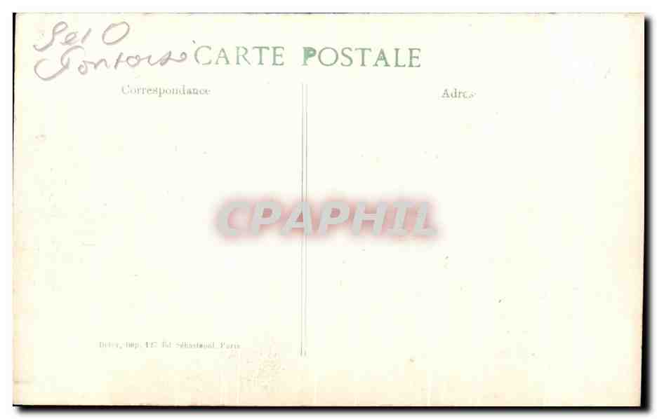 L'Isle Adam-Parmain — Le Pont de Parmain — S.&O. n°13 — Verso