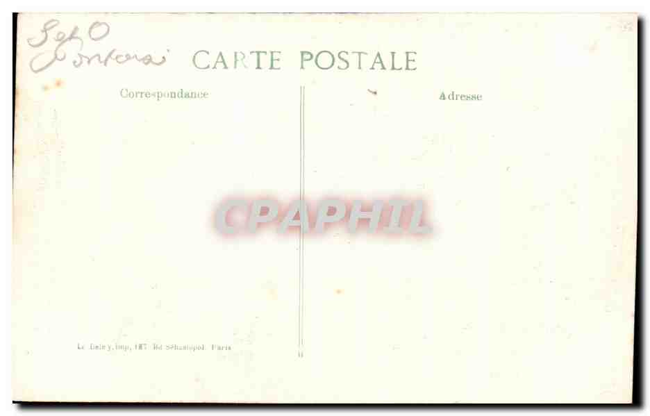CPA L'Isle Adam Parmain Le Pont De L'Isle Adam Militaria — Rückseite