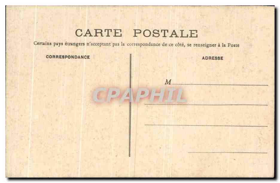 CPA Pontoise L'Hotel Dieu Salle Des Femmes Malades — Back