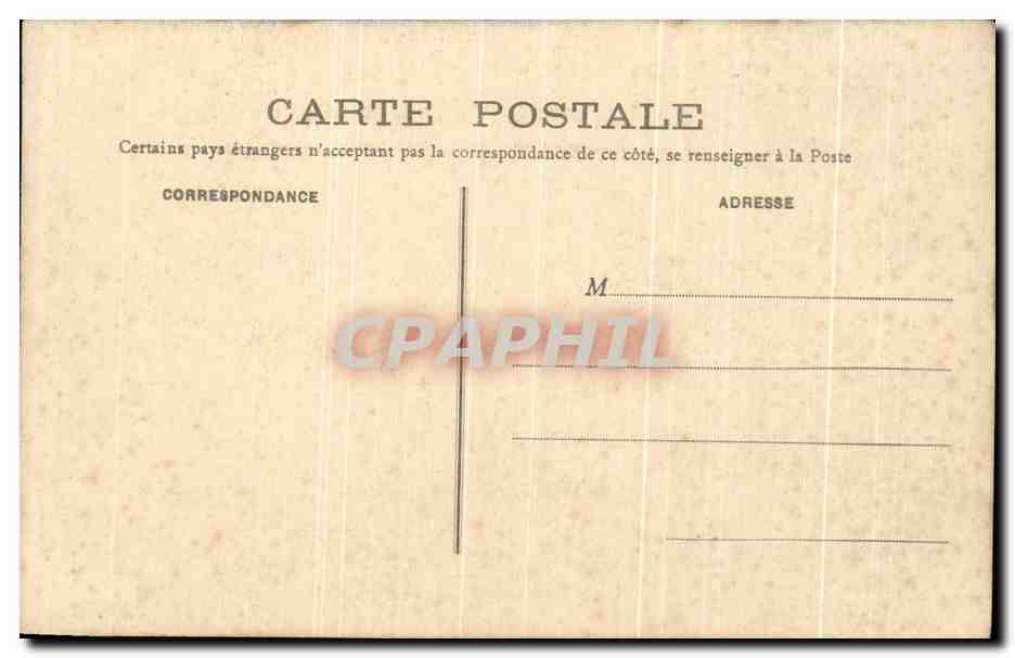 Pontoise — L'Hôtel-Dieu — Salle des blessés — A.G., Pissefontaine-Triel — Verso