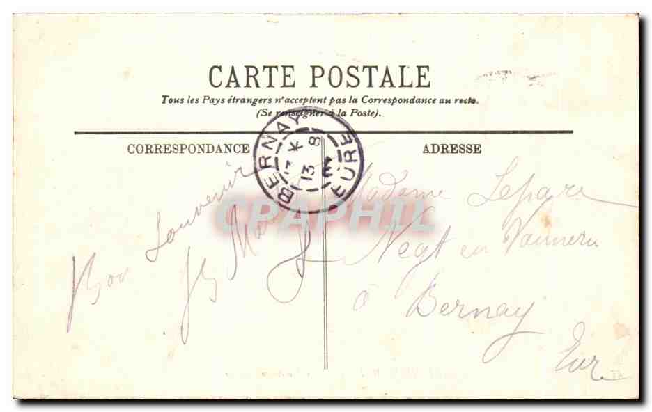 Enghien-les-Bains — Le Nouveau Casino — LL. n°47 — Rückseite