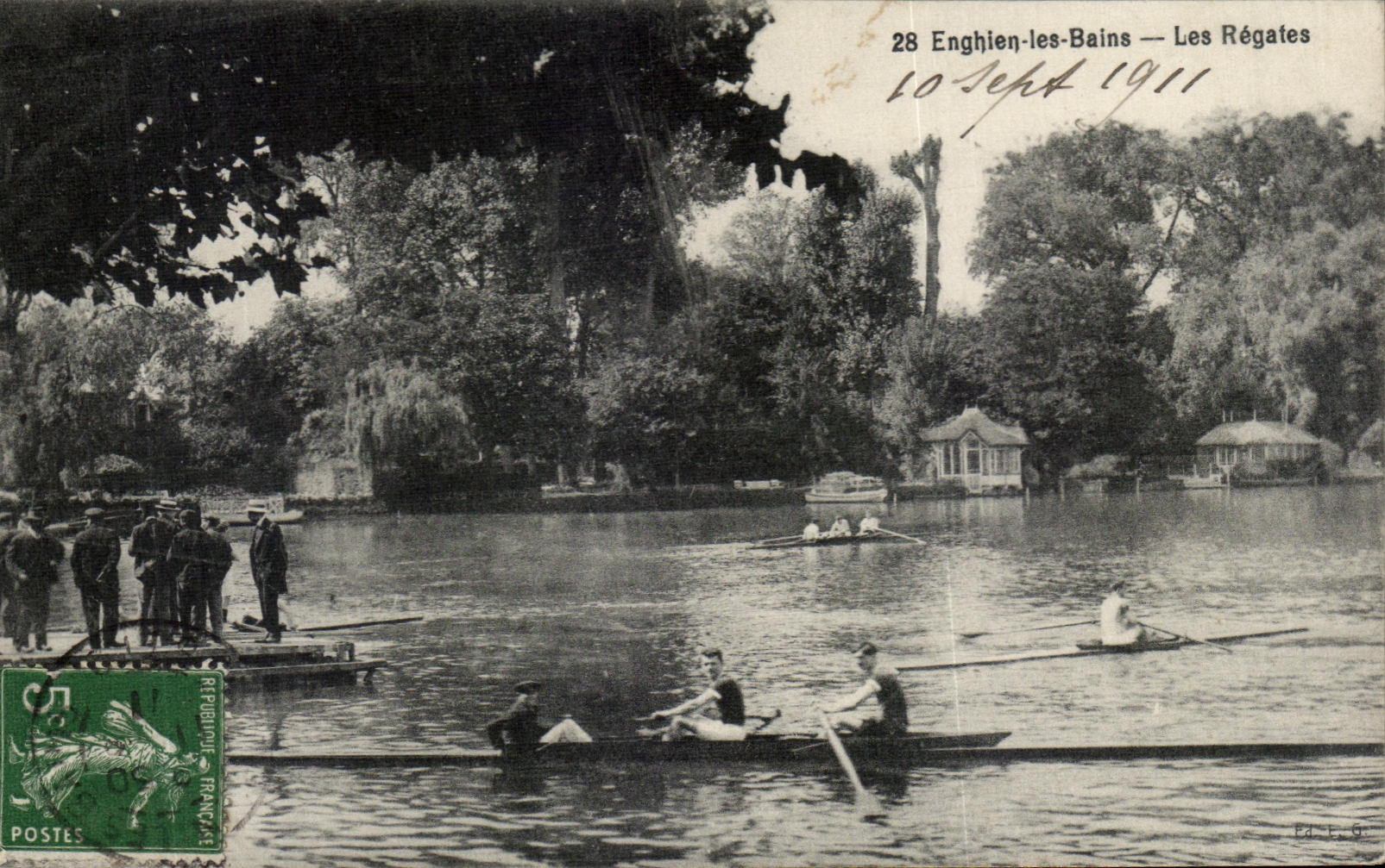 CPA Enghien Les Bains Les Regates
