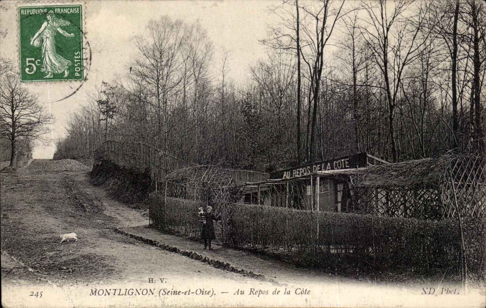 CPA Montlignon Au Repos de la Cote
