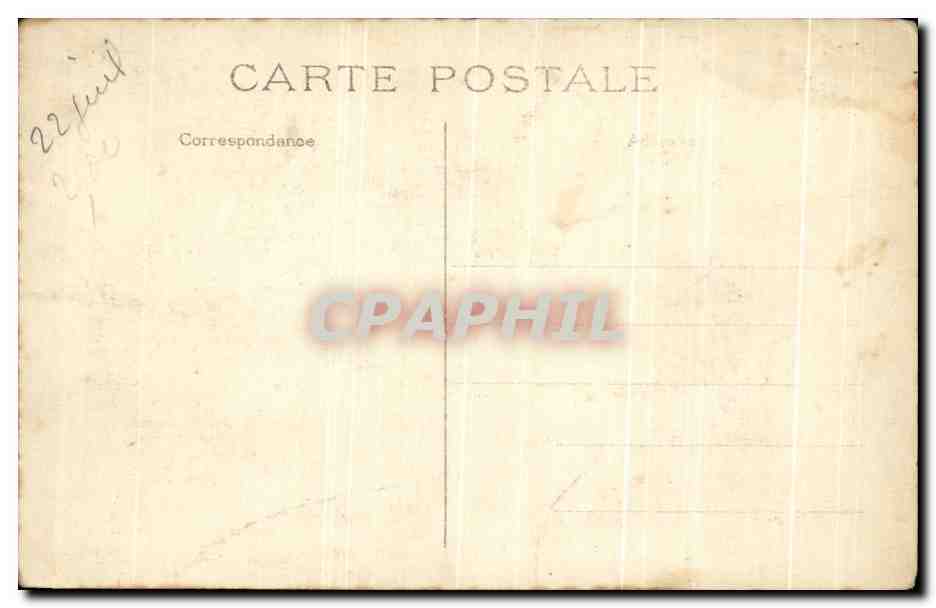 CPA Le Cure de pontoise Je vais dit il Jeter Mon bonnet a celle qui a le plus trompe son mari — Rückseite