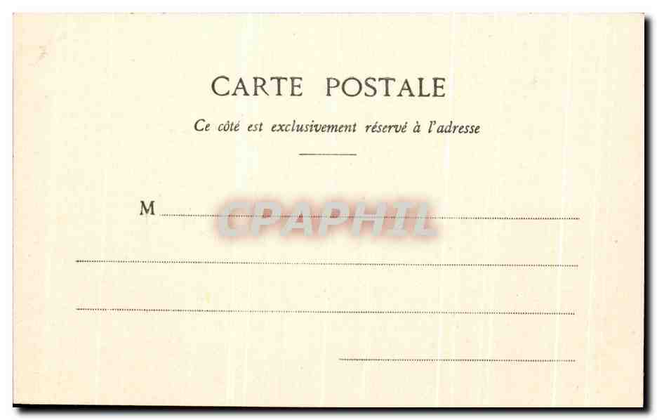 CPA Pontoise Place du Bucherel Bateau — Back