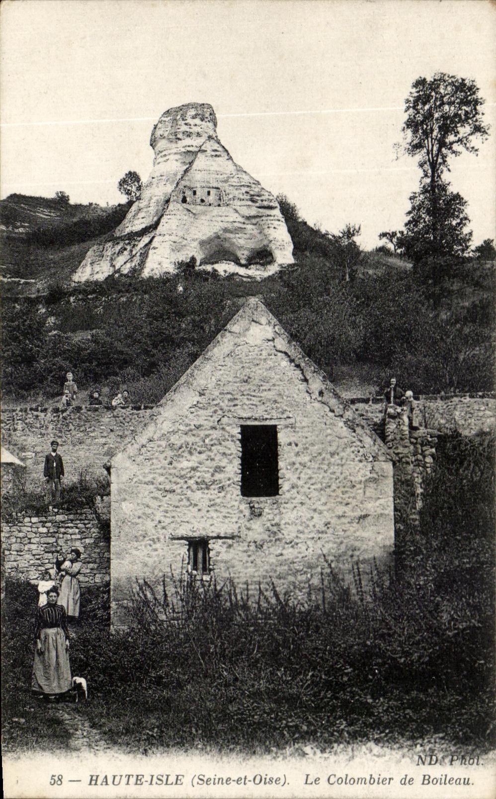CPA Haute Isle Le Colombier de Boileau (animee)