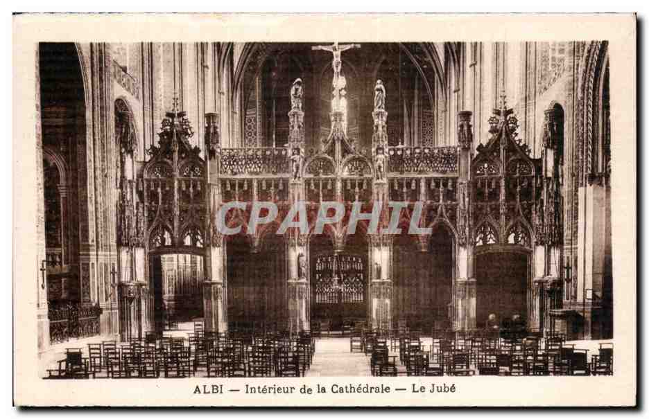 ALBI — Intérieur de la Cathédrale — Le Jubé