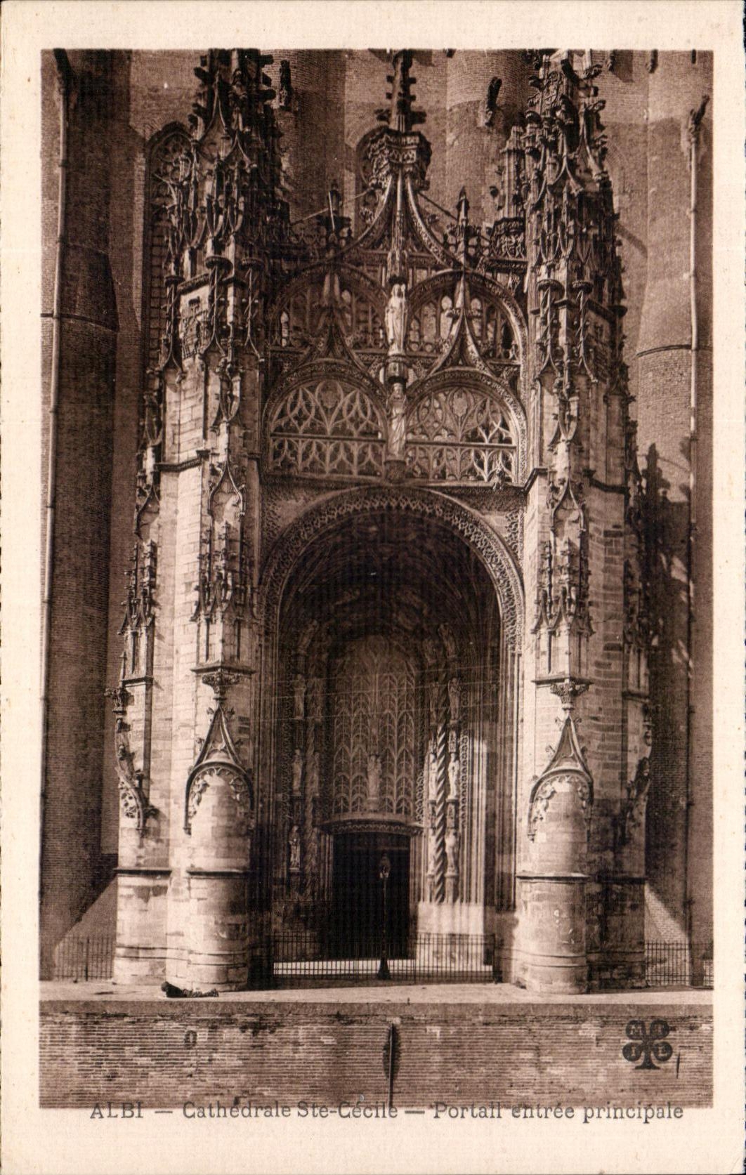Albi — Cathédrale Ste-Cécile — Portail entrée principale