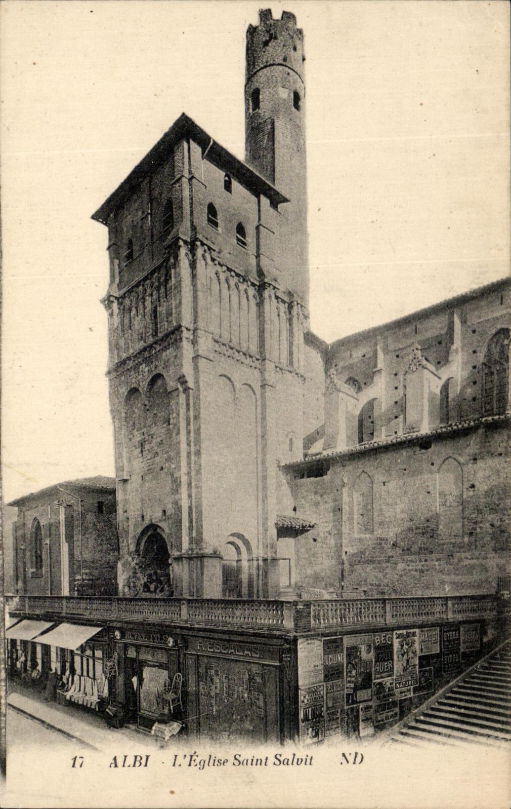 CPA Albi L'eglise Saint Salvit