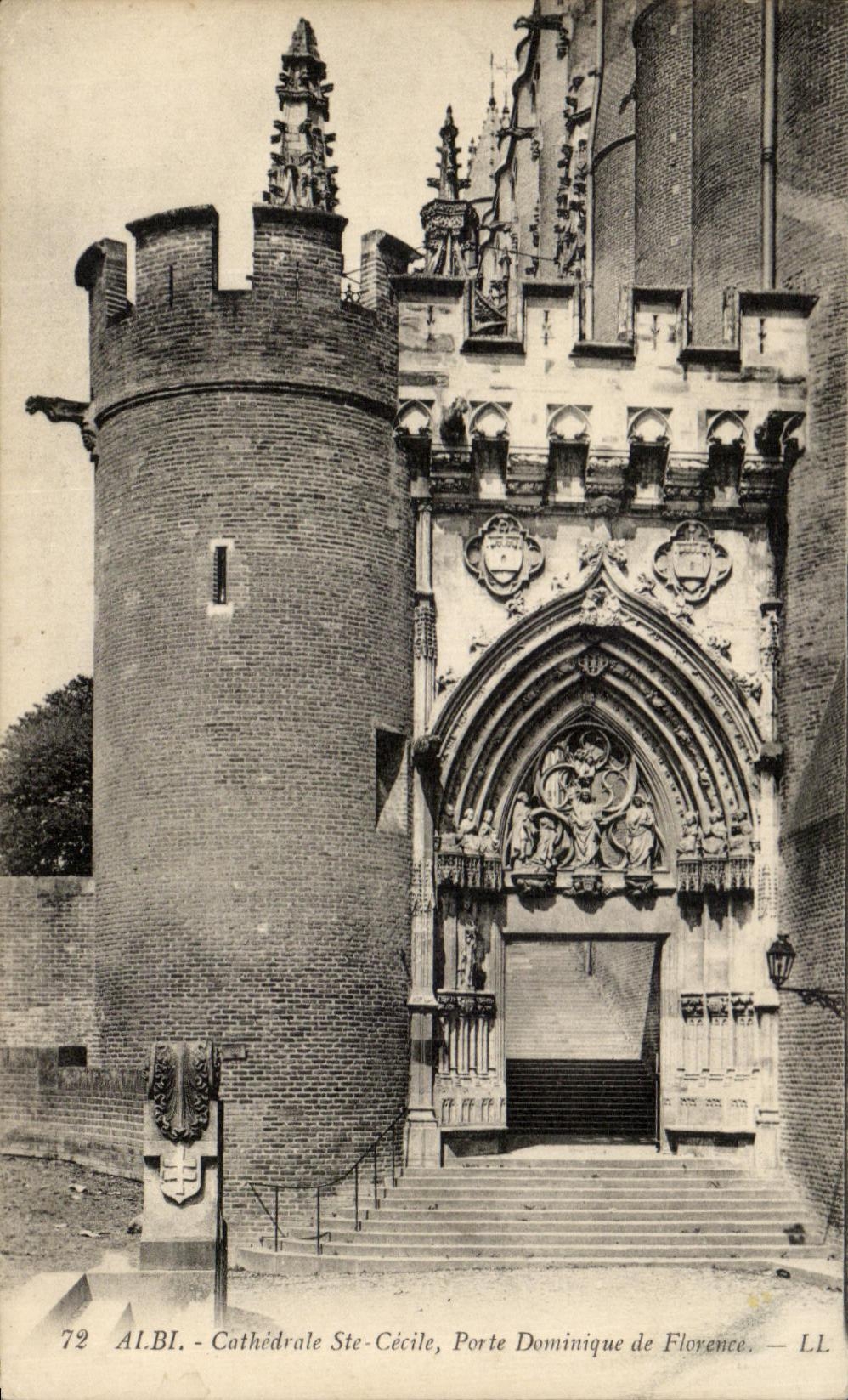 Cathédrale Ste-Cécile, Porte Dominicque de Florence — AL.BI. n°72