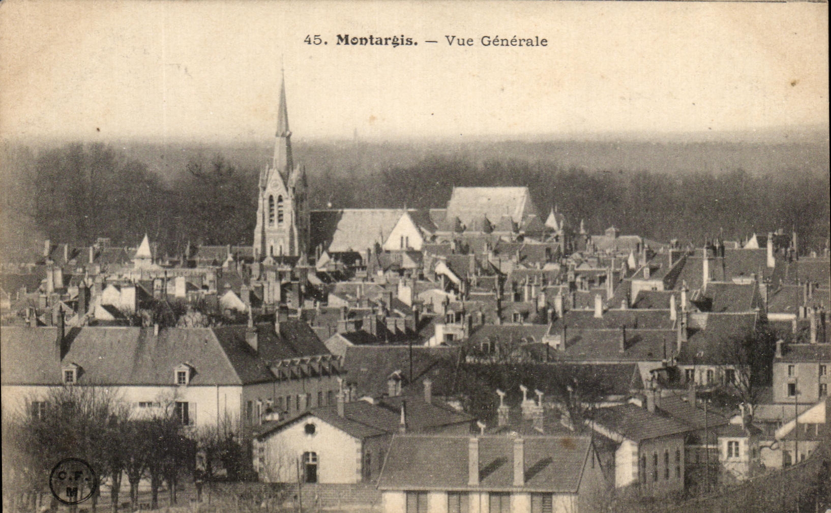 CPA Montargis Vue Generale