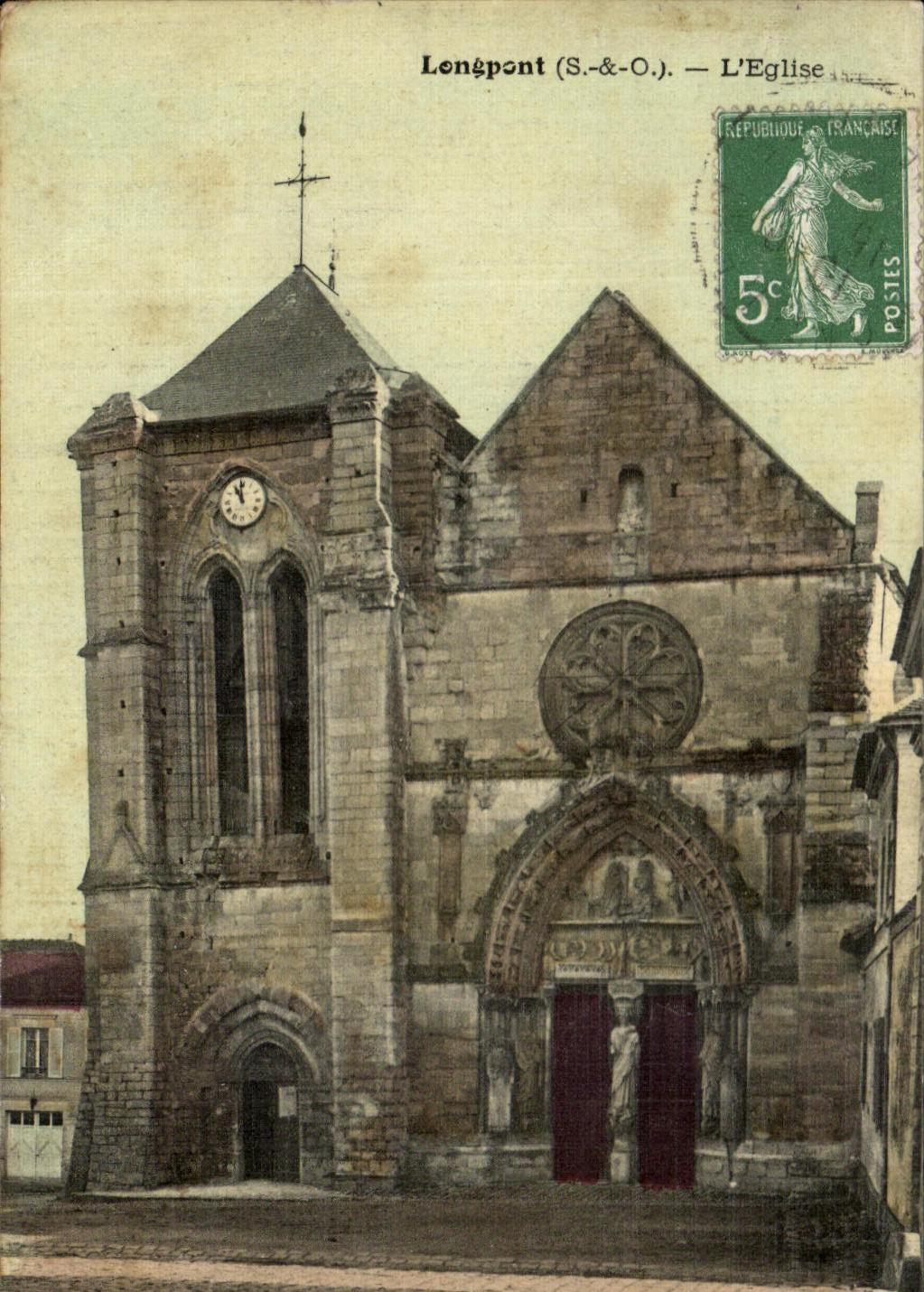 Longpont (S.&O.) — Die Kirche