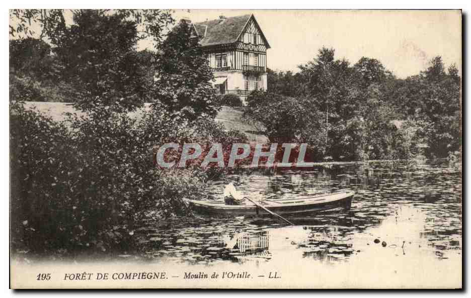 Forêt de Compiègne — Moulin de l'Ortille — LL. — N° 195