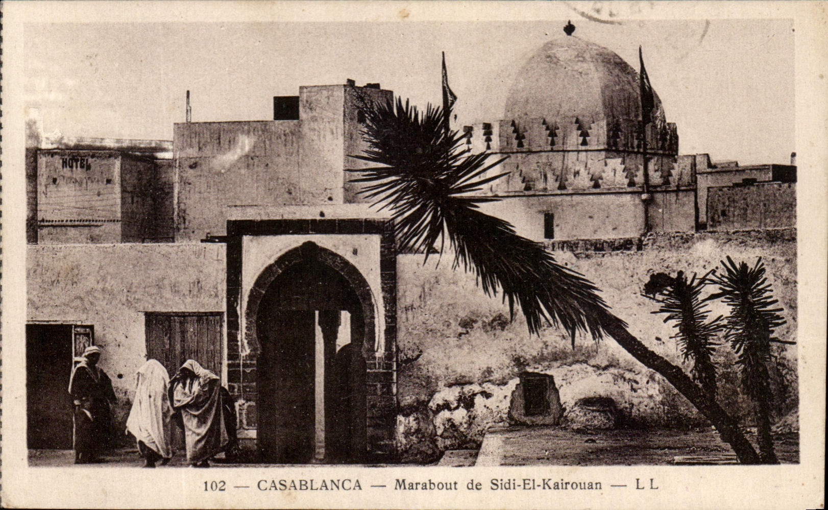 CPA Casablanca Marabout de Sidi El Kaorouan Maroc 