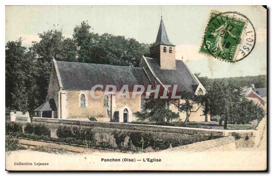 CPA Ponchon L'Eglise